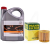 Масло синтетическое 5л 5W-30 Fuel Economy + фильтр Mann-Filter на Toyota RAV4 2.5 TOYOTA (08880-80845-HU7019Z)