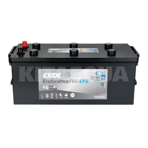 Аккумулятор автомобильный Endurance PRO 180Ач 1000А "+" слева EXIDE (EX1803)