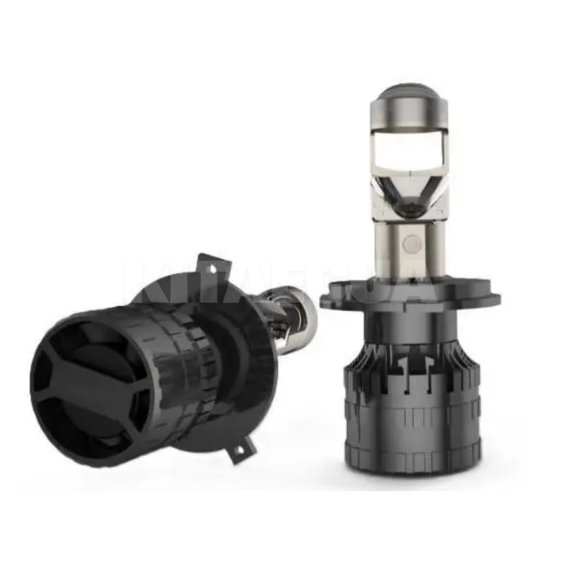 LED лампа с линзой для авто ML45 HB4/9006 45W 6000K STELLAR (6949)