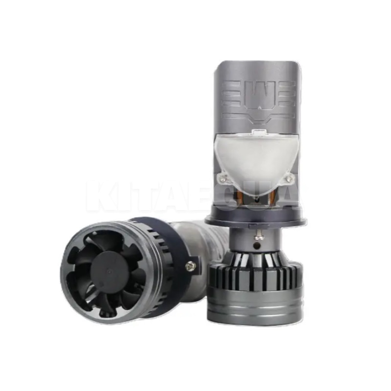 LED лампа с линзой для авто ML65 H4 65W 6000K STELLAR (6993)