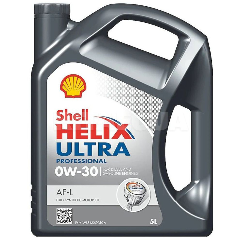 Масло моторне синтетичне 5л 0W-30 Helix Ultra Professional AF-L SHELL (550048343)