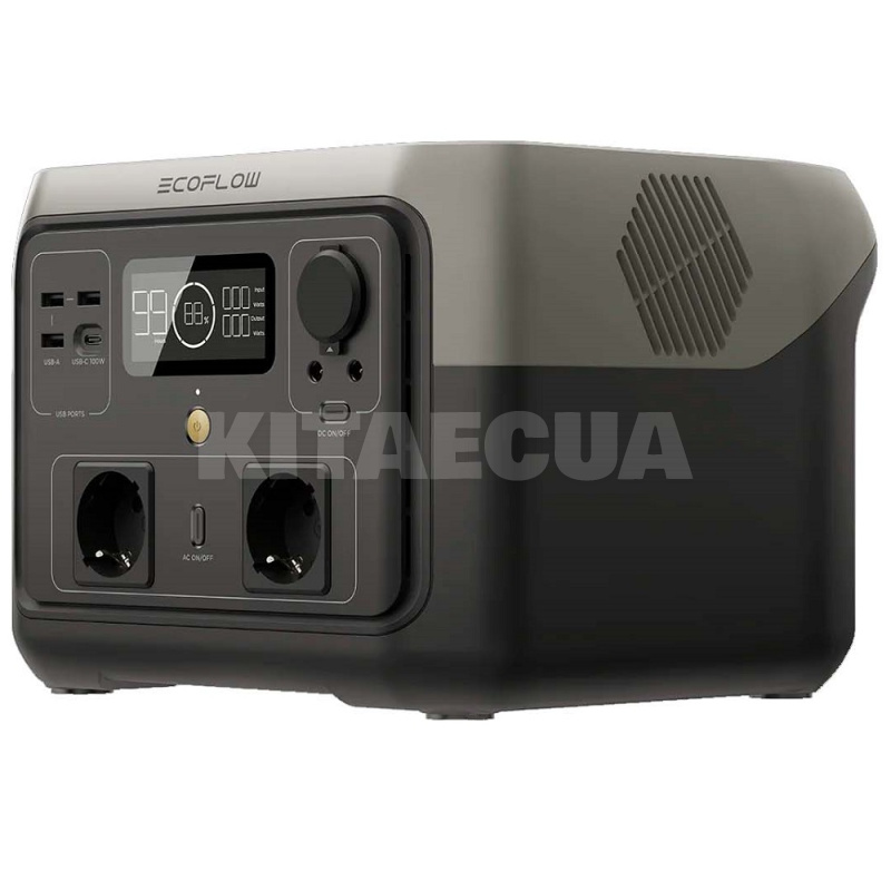 Портативная зарядная станция 512 Втч River 2 MAX EU ECOFLOW (ZMR610-B-EU) - 2