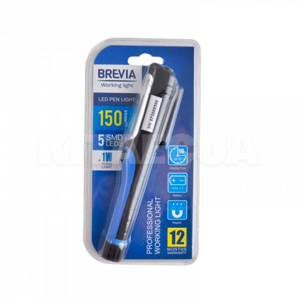Фонарь для СТО 5SMD 1W Pen Light BREVIA (11110)