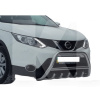Кенгурятник WT003 Nissan Qashqai 2014-2021 нержавеющая сталь CAN (dug679415)