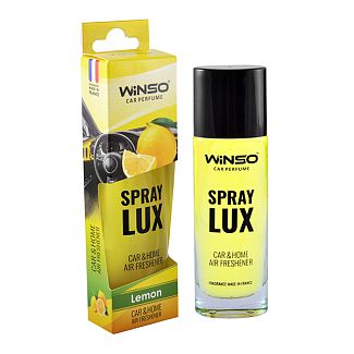 Ароматизатор "лимон" 55мл Spray Lux Lemon Winso