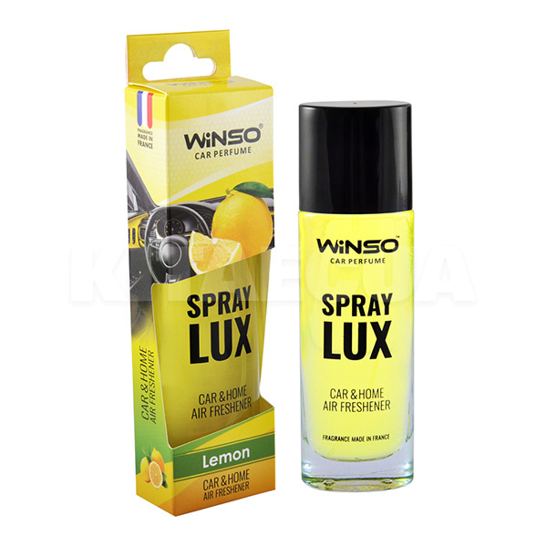 Ароматизатор "лимон" 55мл Spray Lux Lemon Winso (532110)
