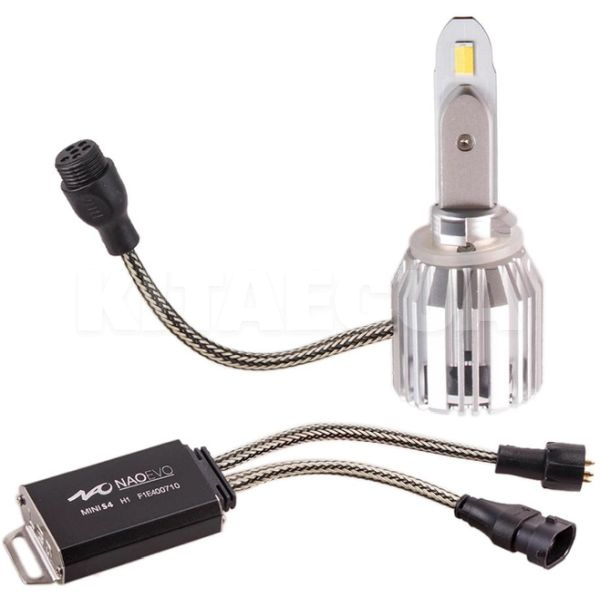 LED лампа для авто S4 H27 60W 6500K (комплект) NAOEVO (S4-H27)