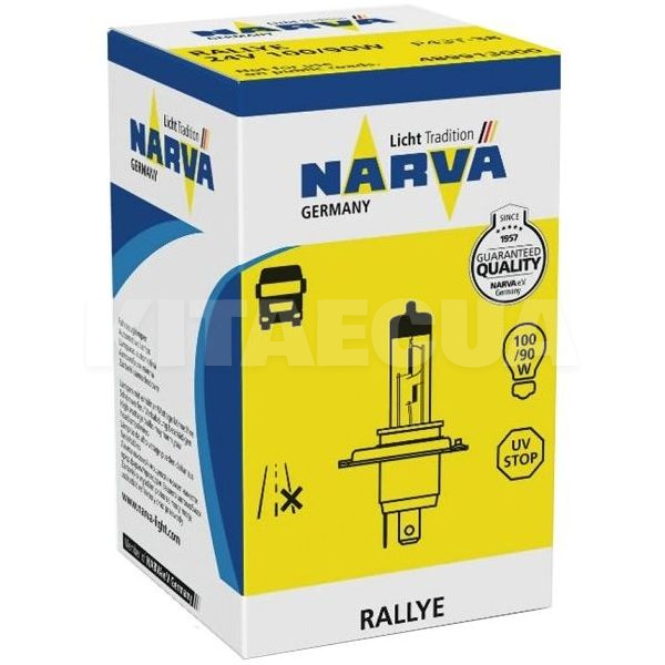 Галогенная лампа H4 100/90W 24V NARVA (48991)