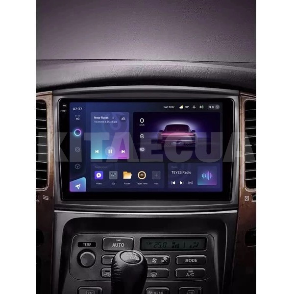 Штатна магнітола CC3 2k 4+32Gb 10" Toyota Land Cruiser LC 100-B 2002-2007 (B) Teyes (36629) - 2