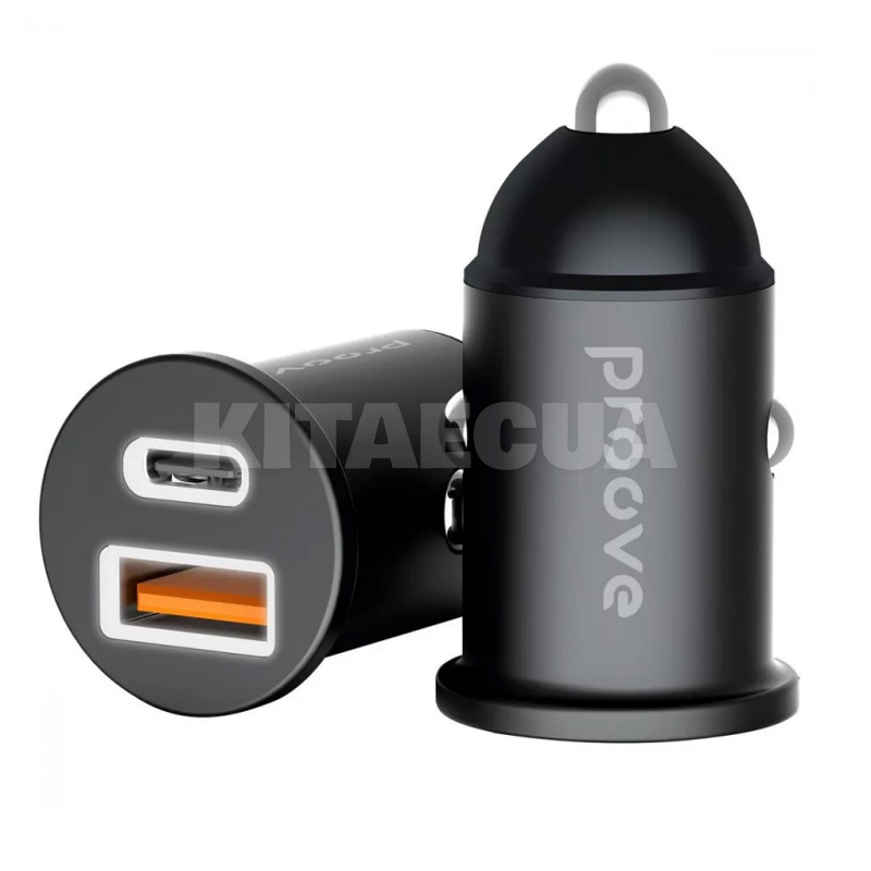 автомобільний зарядний пристрій 30W USB+Type-C Tiny Power PROOVE (600740001) - 3