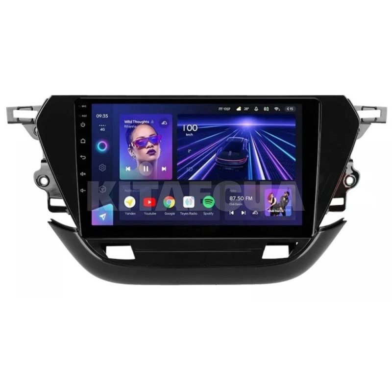 Штатная магнитола CC3L 4+64 Gb 9" Opel Corsa F 2019-2023 Teyes (52019)