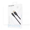 Кабель USB Lightning 2.4A 1м Jelly Silicone черный PROOVE (491980001)
