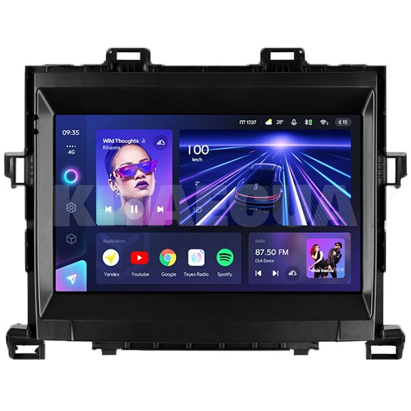 Штатна магнітола CC3 4+32 Gb 9" Toyota Alphard H20 2008-2014 Teyes (46888)