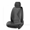 Накидка на передні сидіння чорна з підголівником 2 шт. Barcelona BELTEX (BX83150)