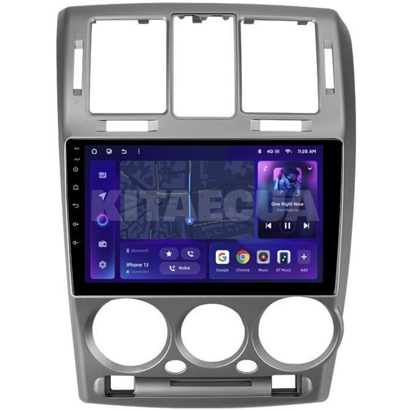 Штатна магнітола MOSS M2 4+32 Gb 9" Hyundai Getz 1 (Left hand drive) 2002-2011 (F2) AMS (49162)