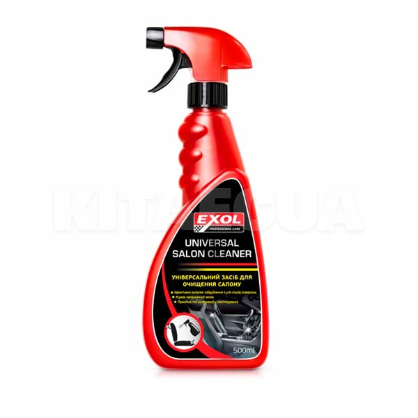 Очищувач оббивки салону 500мл Salon Cleaner EXOL (3732)