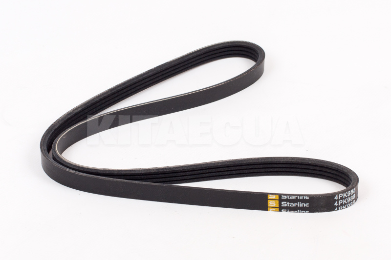 Ремень генератора и кондиционера 2.4L STARLINE на Great Wall HAVAL H5 (SMD186125) - 2