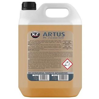 Очиститель для пластика 5л концентрат Artus K2