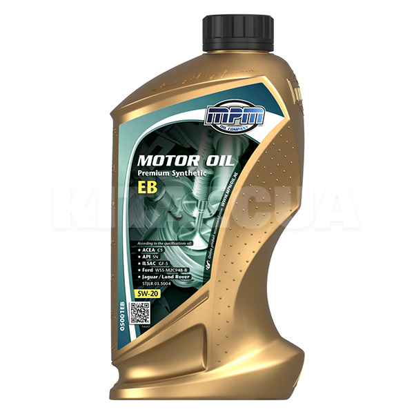 Масло моторное синтетическое 1л 5W-20 EB MPM (MPM_05001EB)