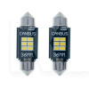 LED лампа для авто К6F SV8.5 9-16V 36 мм STELLAR (3030)