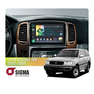 Штатная магнитола X10232 2+32 Gb 10" Toyota Land Cruiser LC 100-B 2002-2007 (B) SIGMA4car