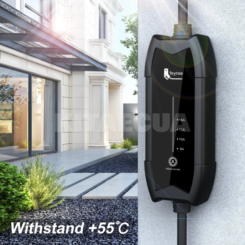 Зарядка для электромобиля 3.7 кВт 16A 1-фаза Type 1 (американское авто) Flying Cat FEYREE на CHEVROLET Volt (FY3.5-16-1PH-TP1-F7) - 5