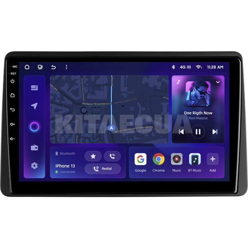 Штатна магнітола MOSS M2 4+32 Gb 10" Renault Duster HM 2 2020-2023 (F1) 10" AMS (49677)
