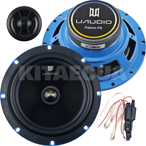 Динаміки компонентні 2-х смугові 6.5" (16.5 см) 70 Вт чорні (2 шт) Patron P6 UAudio (44820)