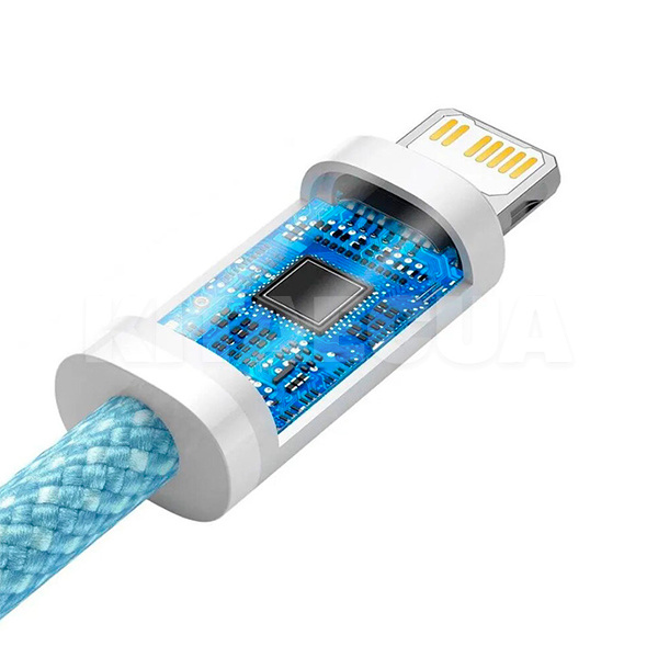 Кабель Type-C - Lightning 20W Dynamic Series 1м синій BASEUS (CALD000003) - 3