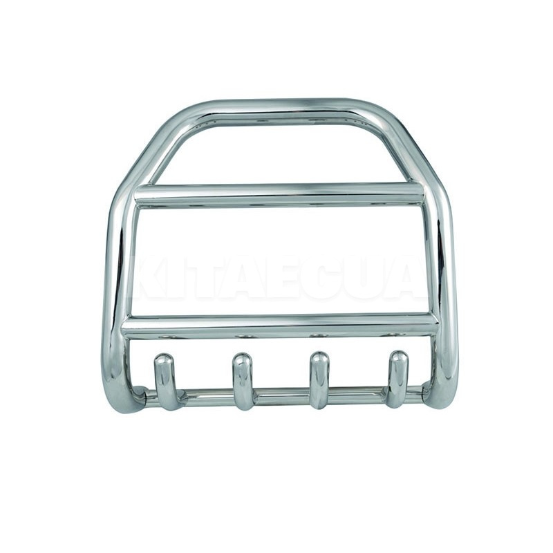 Кенгурятник QT007 Mitsubishi Pajero Wagon III нержавеющая сталь CAN (dug629113)