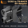 Переходник 250 кВт 400А CCS2-Type2 (станция) - Type Tesla (американское авто) FEYREE (P-CS2TS)