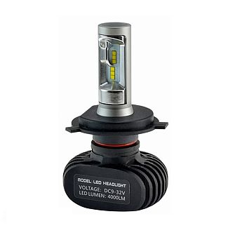 LED лампа для авто type 9А H4 5000K Cyclone