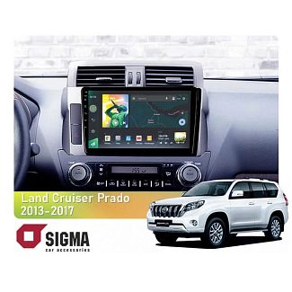 Штатная магнитола X10232 2+32 Gb 10" Toyota Land Cruiser Prado 150 2013-2017 SIGMA4car