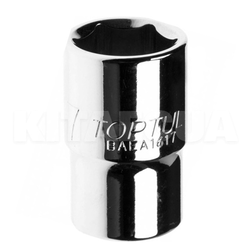 Головка торцевая 6-гранная 17 мм 1/2" 38 мм TOPTUL (TP BAEA1617)