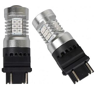 Светодиодная лампа E21 12V P27W 1300K (компл.) AMS
