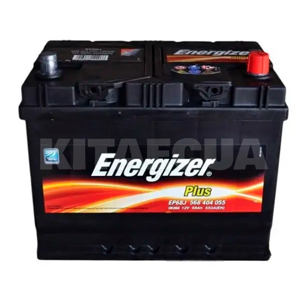 Акумулятор автомобільний 68Ач 550А "+" праворуч Energizer (568404055)