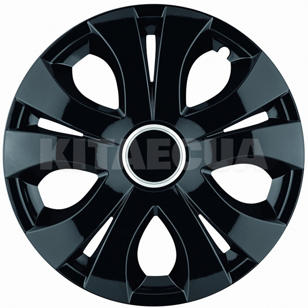Колпаки R15 TOP RING черные 4 шт Jestic (209025)