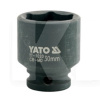 Головка торцева ударна 6-гранна 30 мм 1/2" 48 мм YATO (YT-1020)