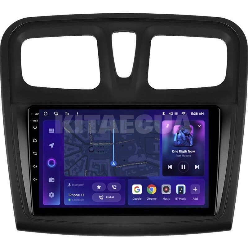 Штатна магнітола MOSS M2 4+32 Gb 9" Renault Sandero 2 2013-2022 (F1 A) AMS (49423)