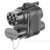 Переходник 200 кВт 200A CCS2 (станция) - CCS1 (американское авто) OLINK (CCS2-CCS1)