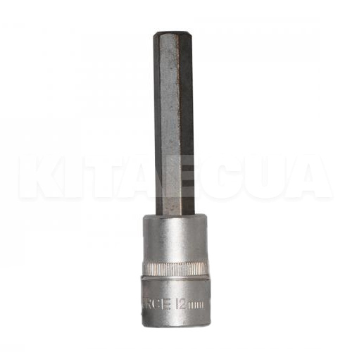 Головка торцева з 6-гранною насадкою 12 мм 1/2 " 100 мм FORCE (FOR 34410012)