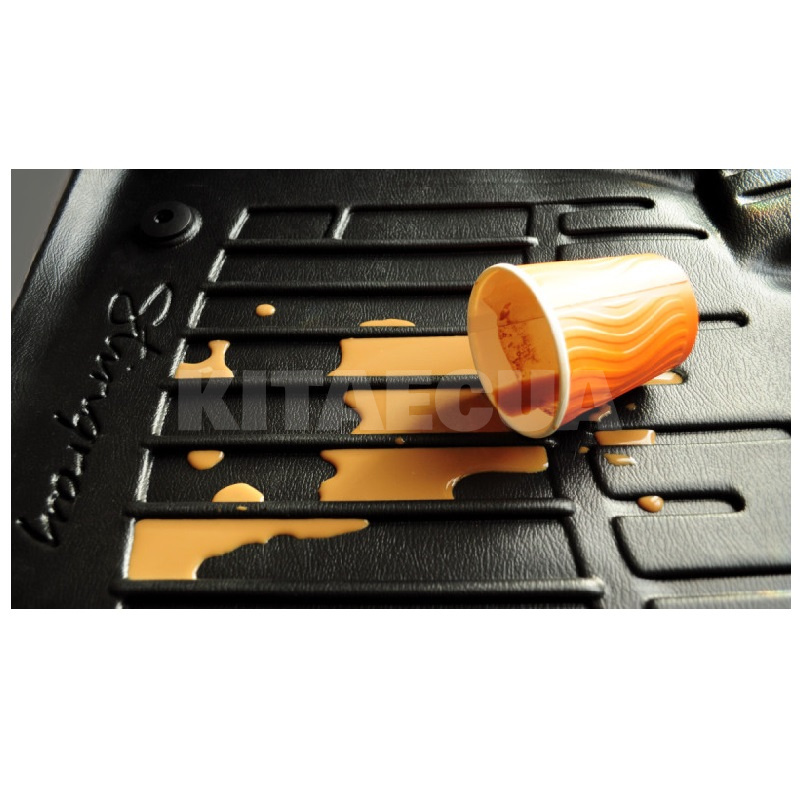 Резиновый коврик в багажник HYUNDAI Santa Fe I (SM) (2001-2006) Stingray (6009381) - 2