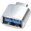 Перехідник USB - Type-C AC-035 срібний XoKo (XK-AC035-SL)