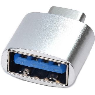 Переходник USB - Type-C AC-035 серебряный XoKo
