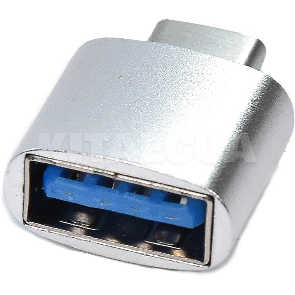 Перехідник USB - Type-C AC-035 срібний XoKo (XK-AC035-SL)