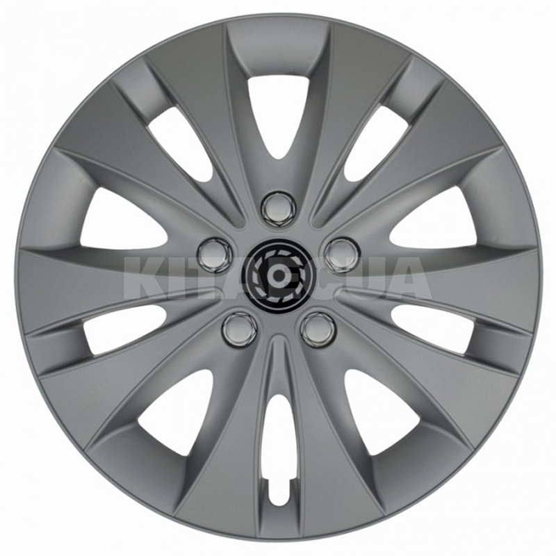 Колпаки R13 STORM CHROM серые 4 шт Jestic (92270)
