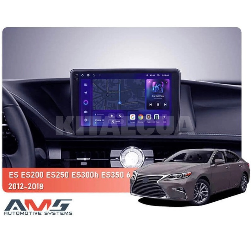 Штатная магнитола MOSS M3 4+32 ГБ Lexus ES 250 6 2012-2018 (A) AMS (50103) - 2