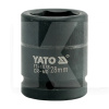 Головка торцевая ударная 6-гранная 28 мм 3/4" 53 мм YATO (YT-1078)