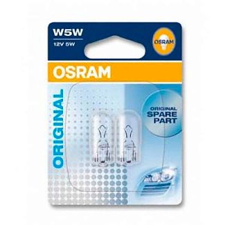 Лампа накаливания W5W 5W 12V Osram