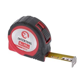 Рулетка 5м х 19мм Intertool